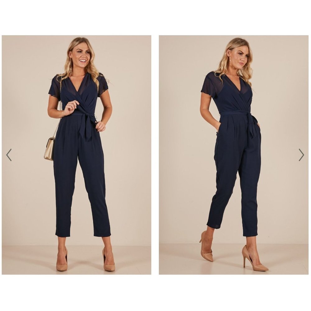 Showpo | No Limit Jumpsuit Size 2